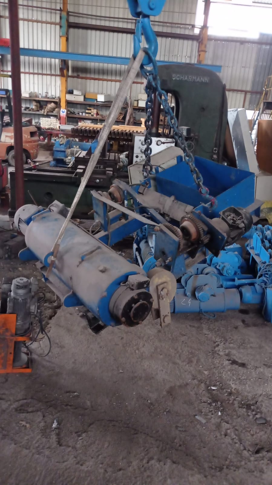 1 TON Arabalı Gezer Vinç Kedisi KN.41