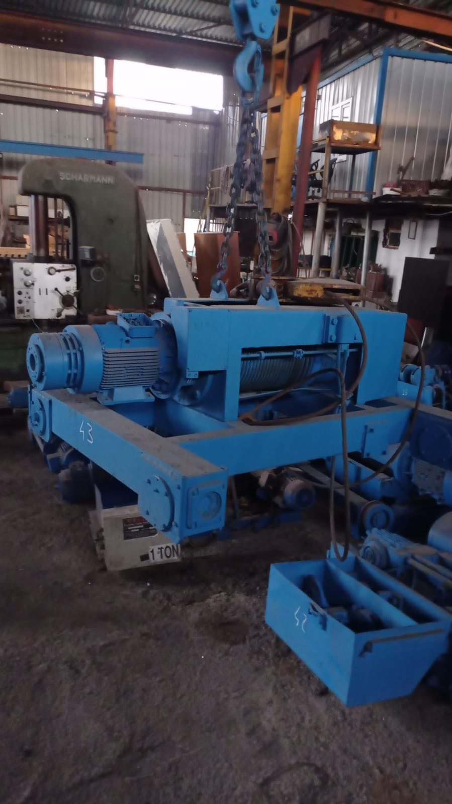 15 TON Arabalı Gezer Vinç Kedisi KN.43