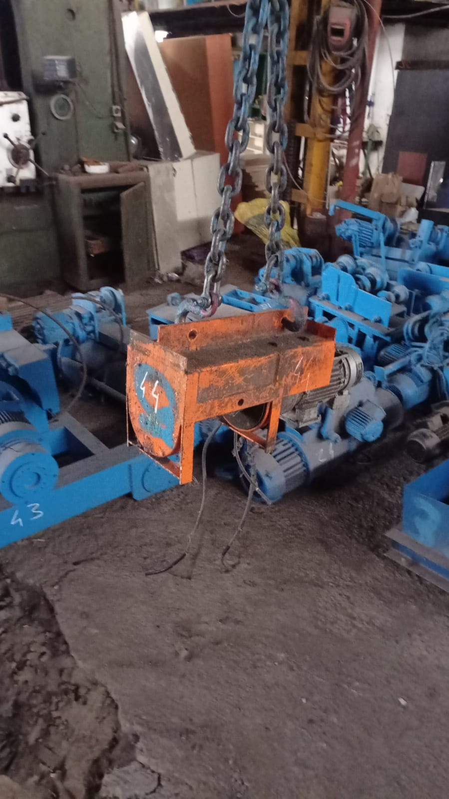 1 TON Arabasız Vinç Kedisi KN.44