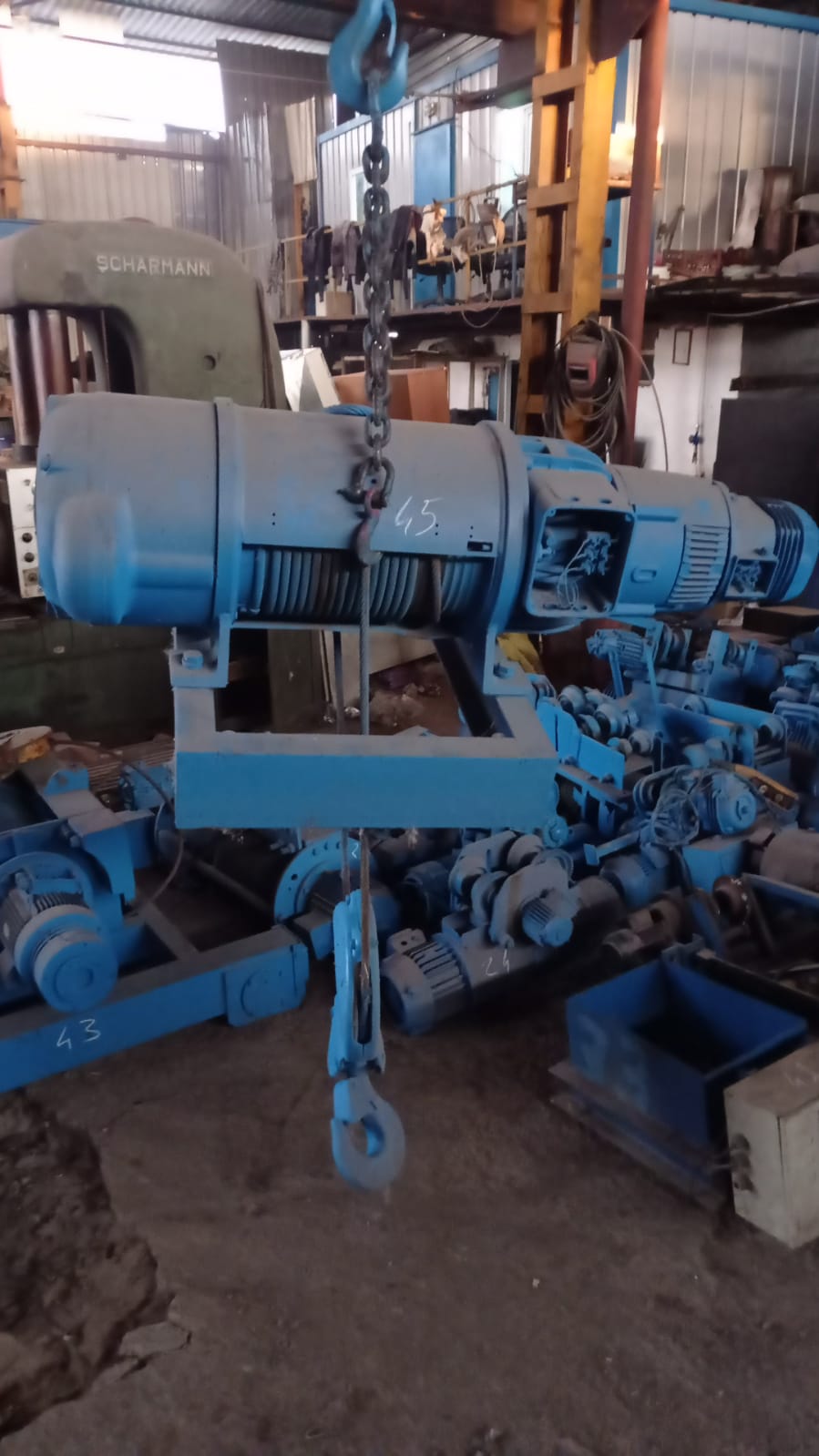 10 TON Arabalı Gezer Vinç Kedisi KN.45