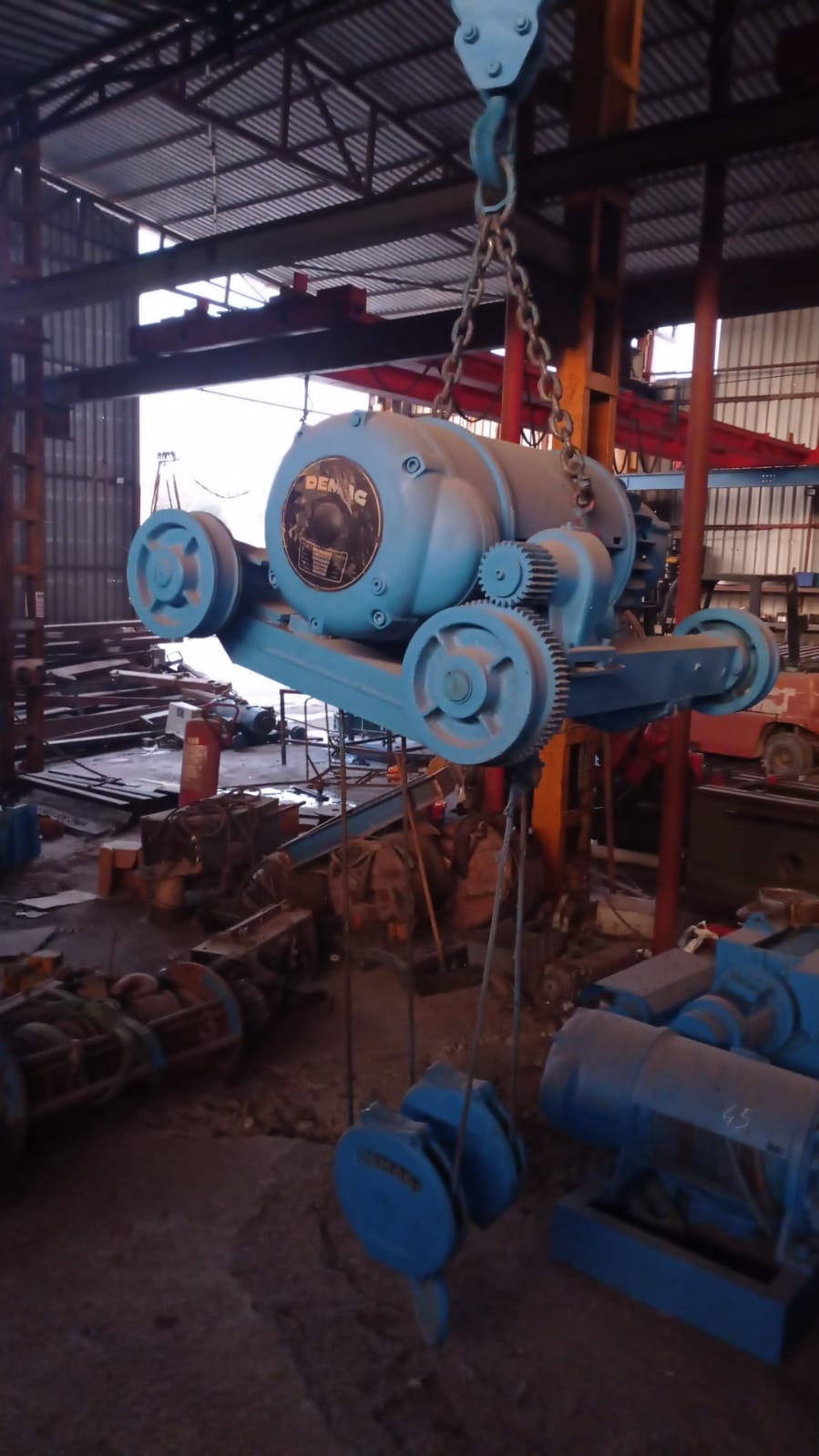 10 TON Arabalı Gezer Vinç Kedisi KN.46